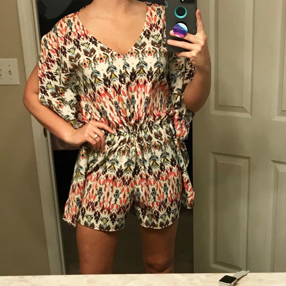 Patterned Romper
